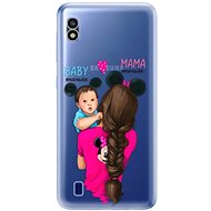 iSaprio Mama Mouse Brunette and Boy for Samsung Galaxy A10 - Phone Cover