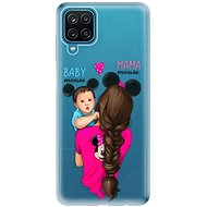 iSaprio Mama Mouse Brunette and Boy for Samsung Galaxy A12 - Phone Cover