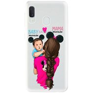 iSaprio Mama Mouse Brunette and Boy for Samsung Galaxy A20e - Phone Cover