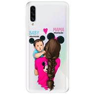 iSaprio Mama Mouse Brunette and Boy for Samsung Galaxy A30s - Phone Cover