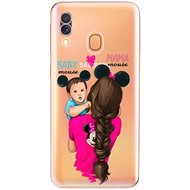 iSaprio Mama Mouse Brunette and Boy for Samsung Galaxy A40 - Phone Cover