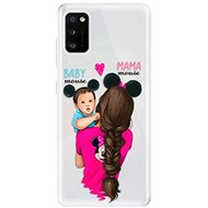 iSaprio Mama Mouse Brunette and Boy for Samsung Galaxy A41 - Phone Cover