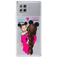 iSaprio Mama Mouse Brunette and Boy for Samsung Galaxy A42 - Phone Cover