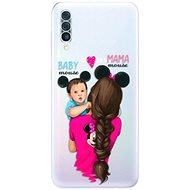 iSaprio Mama Mouse Brunette and Boy for Samsung Galaxy A50 - Phone Cover