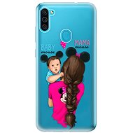 iSaprio Mama Mouse Brunette and Boy for Samsung Galaxy M11 - Phone Cover