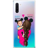 iSaprio Mama Mouse Brunette and Boy for Samsung Galaxy Note 10 - Phone Cover