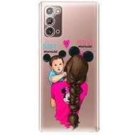 iSaprio Mama Mouse Brunette and Boy for Samsung Galaxy Note 20 - Phone Cover