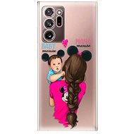 iSaprio Mama Mouse Brunette and Boy for Samsung Galaxy Note 20 Ultra - Phone Cover