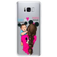 iSaprio Mama Mouse Brunette and Boy for Samsung Galaxy S8 - Phone Cover