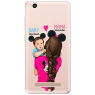 iSaprio Mama Mouse Brunette and Boy for Xiaomi Redmi 4A - Phone Cover