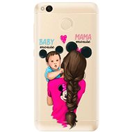 iSaprio Mama Mouse Brunette and Boy for Xiaomi Redmi 4X - Phone Cover