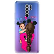 iSaprio Mama Mouse Brunette and Boy for Xiaomi Redmi 9 - Phone Cover