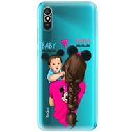iSaprio Mama Mouse Brunette and Boy for Xiaomi Redmi 9A - Phone Cover