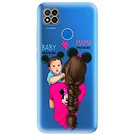 iSaprio Mama Mouse Brunette and Boy for Xiaomi Redmi 9C - Phone Cover