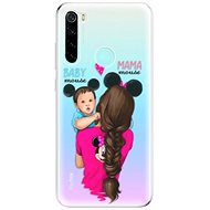 iSaprio Mama Mouse Brunette and Boy for Xiaomi Redmi Note 8 - Phone Cover