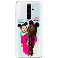 iSaprio Mama Mouse Brunette and Boy for Xiaomi Redmi Note 8 Pro - Phone Cover