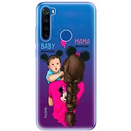 iSaprio Mama Mouse Brunette and Boy for Xiaomi Redmi Note 8T - Phone Cover