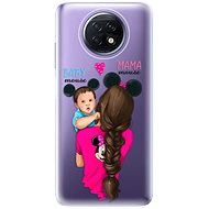 iSaprio Mama Mouse Brunette and Boy for Xiaomi Redmi Note 9T - Phone Cover