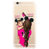 iSaprio Mama Mouse Brunette and Girl for iPhone 6/ 6S - Phone Cover
