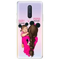 iSaprio Mama Mouse Brunette and Girl for OnePlus 8 - Phone Cover