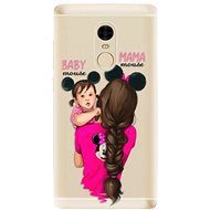iSaprio Mama Mouse Brunette and Girl for Xiaomi Redmi Note 4 - Phone Cover