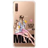 iSaprio Milk Shake - Blond for Samsung Galaxy A7 (2018) - Phone Cover