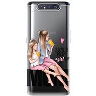 iSaprio Milk Shake - Blond for Samsung Galaxy A80 - Phone Cover