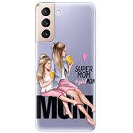 iSaprio Milk Shake - Blond for Samsung Galaxy S21 - Phone Cover