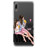 iSaprio Milk Shake - Brunette for Huawei Y6 2019 - Phone Cover