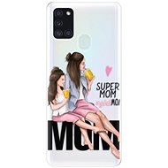 iSaprio Milk Shake - Brunette for Samsung Galaxy A21s - Phone Cover