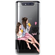 iSaprio Milk Shake - Brunette for Samsung Galaxy A80 - Phone Cover