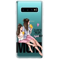 iSaprio Milk Shake - Brunette for Samsung Galaxy S10 - Phone Cover