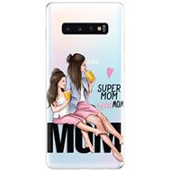 iSaprio Milk Shake - Brunette for Samsung Galaxy S10+ - Phone Cover
