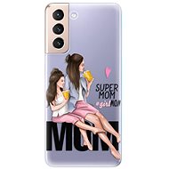 iSaprio Milk Shake - Brunette for Samsung Galaxy S21 - Phone Cover