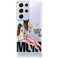 iSaprio Milk Shake - Brunette for Samsung Galaxy S21 Ultra - Phone Cover