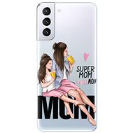 iSaprio Milk Shake - Brunette for Samsung Galaxy S21+ - Phone Cover
