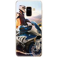 iSaprio Motorcycle 10 for Samsung Galaxy A8 2018 - Phone Cover