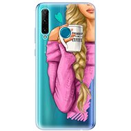 iSaprio My Coffe and Blond Girl for Honor 20e - Phone Cover