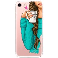 iSaprio My Coffe and Brunette Girl for iPhone 7/ 8/ SE 2020/ SE 2022 - Phone Cover