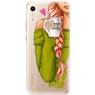 iSaprio My Coffee and Redhead Girl for Honor 8A - Phone Cover