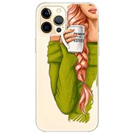 iSaprio My Coffe and Redhead Girl for iPhone 12 Pro - Phone Cover