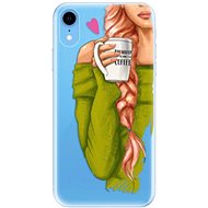 iSaprio My Coffee and Redhead Girl for iPhone Xr - Phone Cover