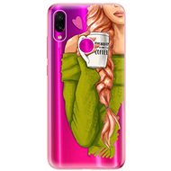 iSaprio My Coffee and Redhead Girl for Xiaomi Redmi Note 7 - Phone Cover