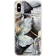 iSaprio Old Leaves 01 for iPhone XS - Phone Cover