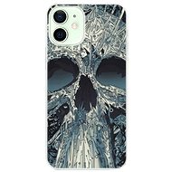iSaprio Abstract Skull for iPhone 12 mini - Phone Cover