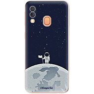 iSaprio On The Moon 10 for Samsung Galaxy A40 - Phone Cover
