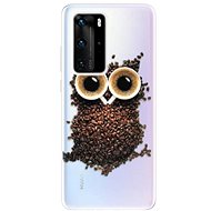 iSaprio Owl And Coffee for Huawei P40 Pro - Phone Cover