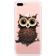 iSaprio Owl And Coffee for iPhone 7 Plus/8 Plus - Phone Cover