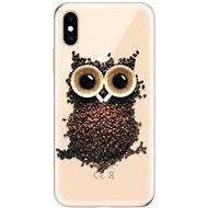 iSaprio Owl And Coffee for iPhone XS - Phone Cover
