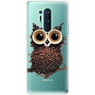 iSaprio Owl And Coffee for OnePlus 8 Pro - Phone Cover